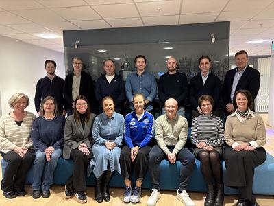 Bilde av medlemmer i generalforsamling Ørland Sparebank 2025