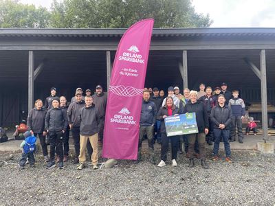 Ørland Frisbeeklubb får gavemidler fra Ørland Sparebank